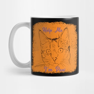 Help me I'm paw Mug